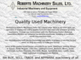 robertsmachinery.com