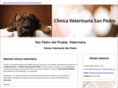 clinicaveterinariasanpedro.es