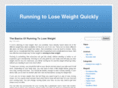 runningtoloseweightquickly.com