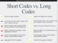 shortcodesversuslongcodes.com