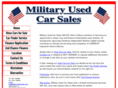 militaryusedcarsales.com
