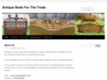 antiquebedsforthetrade.com