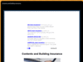contentsandbuildinginsurance.com