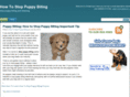 howtostoppuppybiting.net