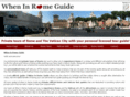 wheninromeguide.com