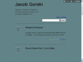 jacobgorski.com