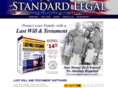 standardlegalwill.com