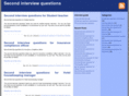 secondinterviewquestions.info