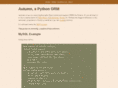 autumn-orm.org