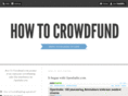 howtocrowdfund.com