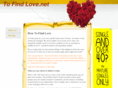 tofindlove.net