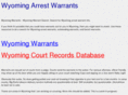 wyomingwarrants.org