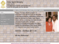 holyspiritministry1.com