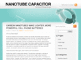 nanotubecapacitor.com