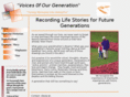 voicesofourgeneration.com