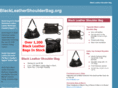 blackleathershoulderbag.org