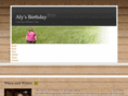 alysbirthday.com