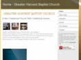 greaterharvestbaptistchurch.org