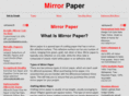 mirrorpaper.net