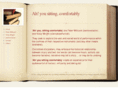 ahyousittingcomfortably.com