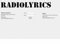 radiolyrics.net