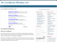 airconditionerwindowunit.info