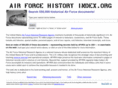 airforcehistoryindex.com