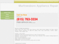 murfreesboroappliancerepair.net