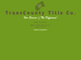 transcountytitle.com