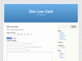 dietlowcarb.org