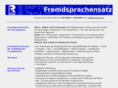 fremdsprachensatz.net