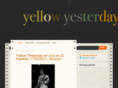 yellowyesterday.com