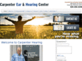 carpenterhearing.com