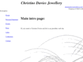christinedaviesjewelry.com
