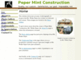 pepermintconstruction.com