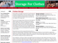 storageforclothes.com