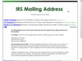 irsmailingaddress.us