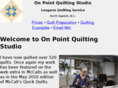 onpointquiltingstudio.com