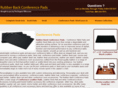 rubberbackconferencepads.com