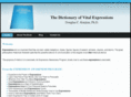 thedictionaryofvitalexpressions.com