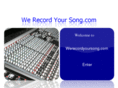 werecordyoursong.com