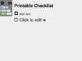 printchecklist.net