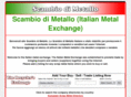 scambiodimetallo.com