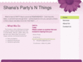 shanaspartysnthings.com