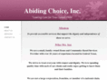 abidingchoice.com