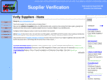 verifysuppliers.com