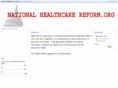 nationalhealthcarereform.org