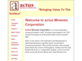 actusminerals.com