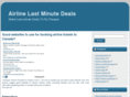 airlinelastminutedeals.com