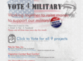 vote4military.com